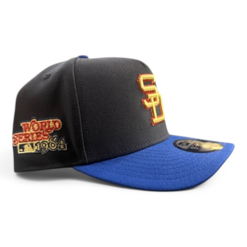 San Diego Padres Navy and Royal Blue New Era 9FIFTY A-Frame