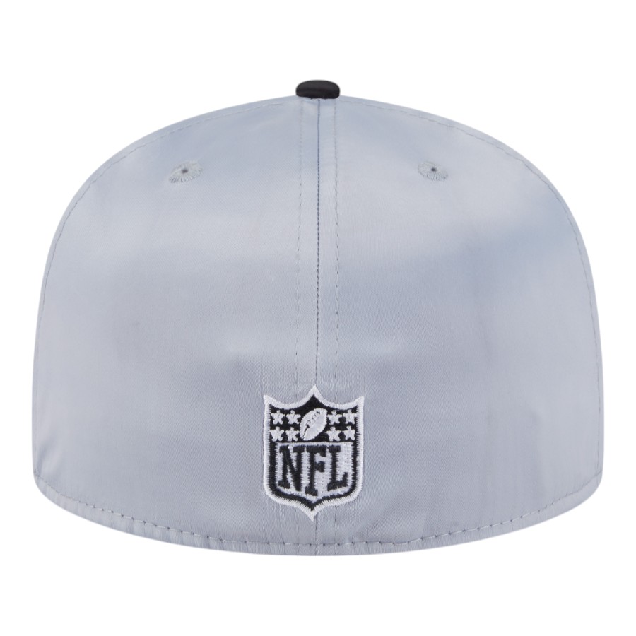Las Vegas Raiders Satin Two Tone With New Era Pin 59FIFTY Fitted Hat