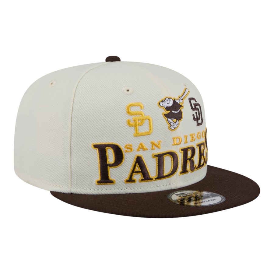 San Diego Padres Archive New Era 9FIFTY Snapback Hat