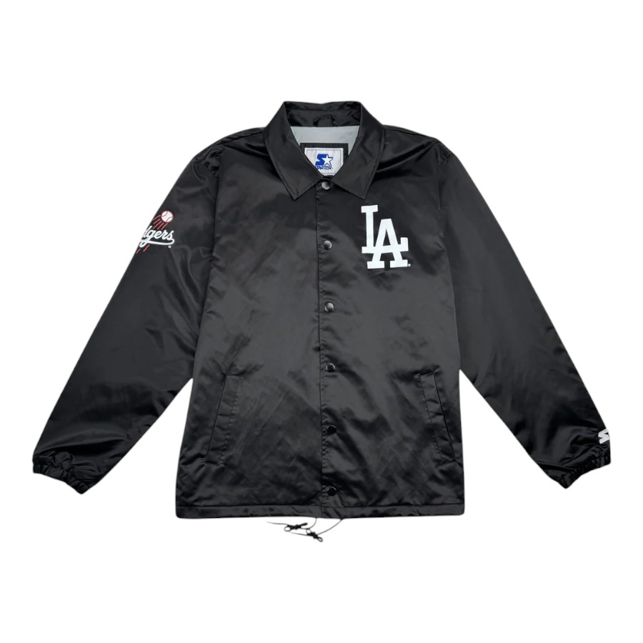 New Era LA Dodgers コーチジャケット 黒 New Era LA Dodgers コーチジャケット 黒 Los Angeles Dodgers Black