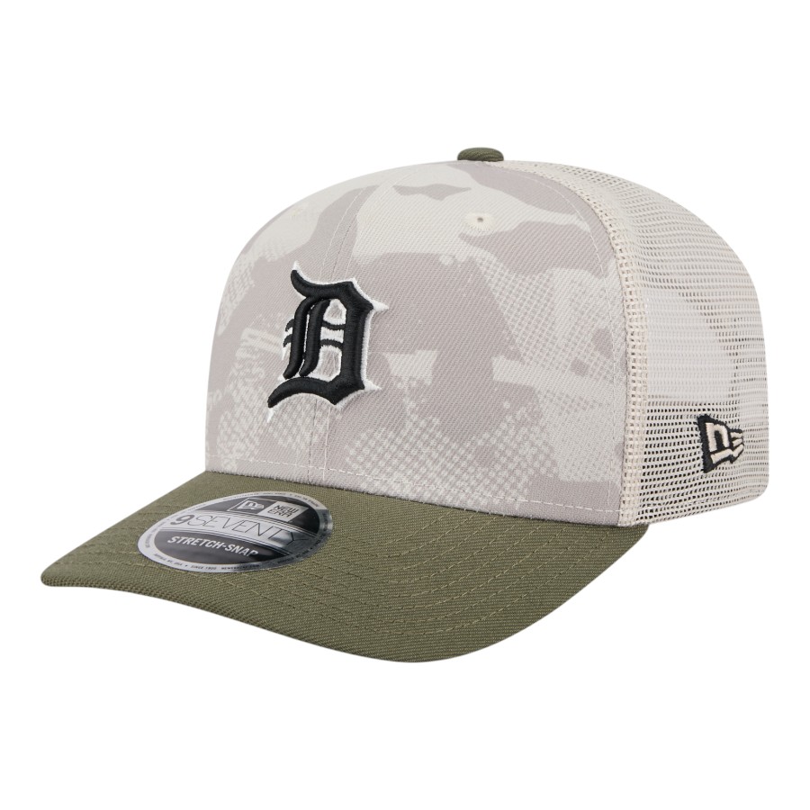 Detroit Tigers 2025 Armed Forces Day New Era 9SEVENTY Stretch-Snap Hat