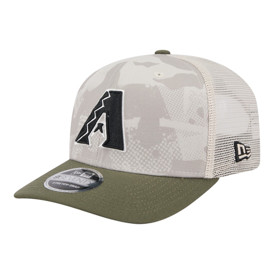 Arizona Diamondbacks 2025 Armed Forces Day New Era 9SEVENTY Stretch-Snap Hat