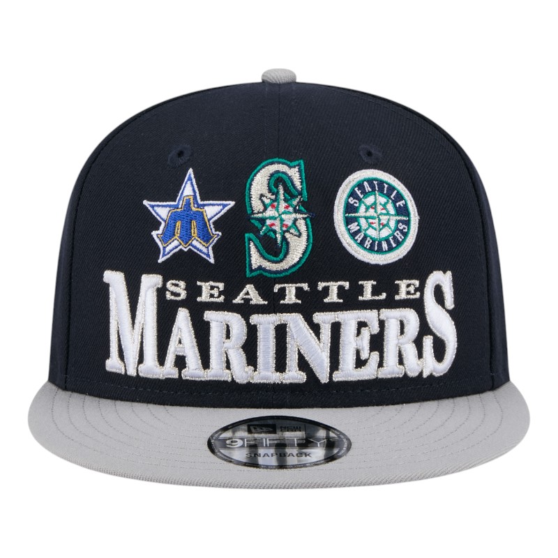 Seattle Mariners Archive New Era 9FIFTY Snapback Hat