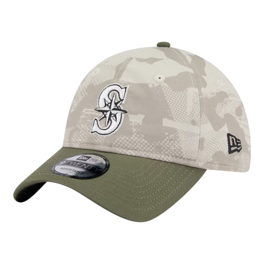 Seattle Mariners 2025 Armed Forces Day New Era 9TWENTY Adjustable Hat