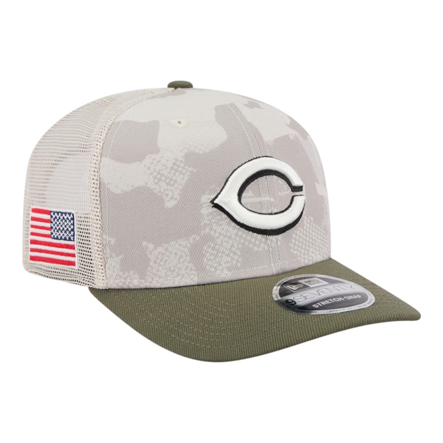 Cincinnati Reds 2025 Armed Forces Day New Era 9SEVENTY