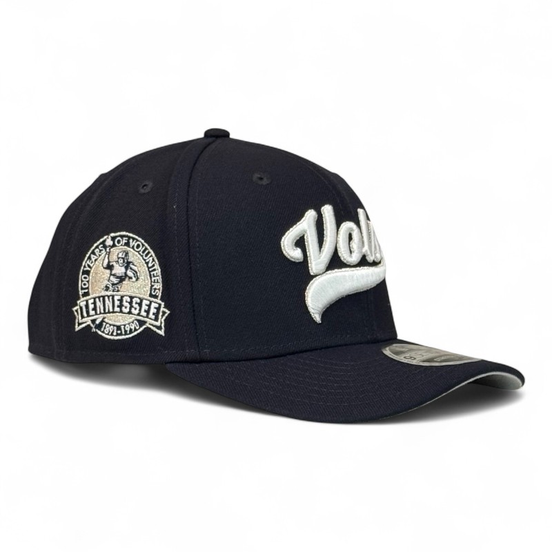 Tennessee Volunteers Navy Script NCAA New Era 9SEVENTY Stretch Snapback Hat