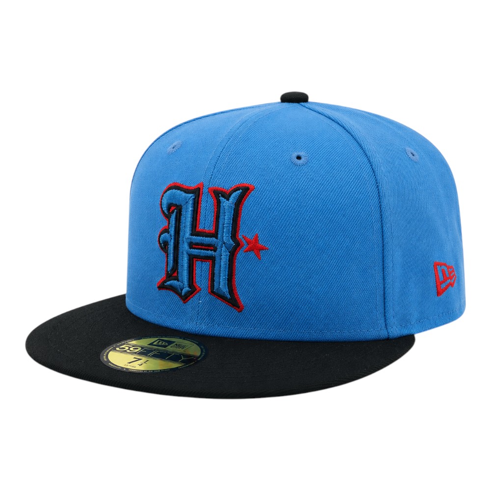 Houston Texans Blue Reef and Black with Gray UV New Era 59FIFTY Fitted Hat