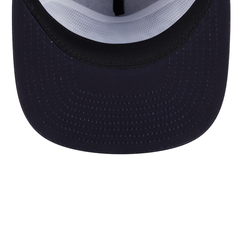 New York Yankees Navy Team Text New Era Golfer Snapback Hat