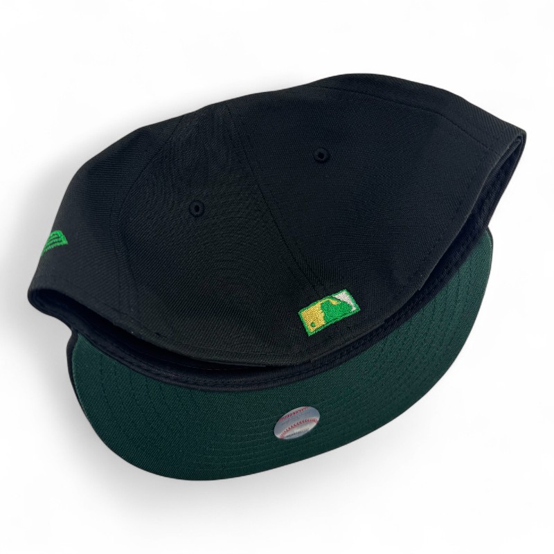 Los Angeles Dodgers Black "Bendecido Pack" Dark Green UV New Era 59FIFTY Fitted Hat