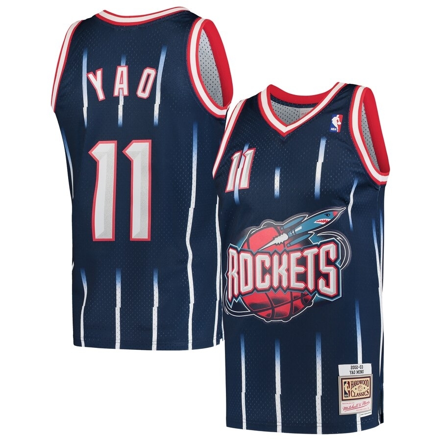 Houston Rockets Yao Ming ユニフォーム XL Amazon.com: Mitchell & Ness Houston Rockets Yao Ming 2002