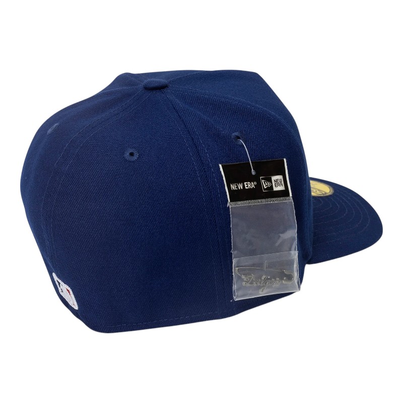 Los Angeles Dodgers Royal Blue Script Safety Pin New Era 59FIFTY A-Frame Fitted Hat
