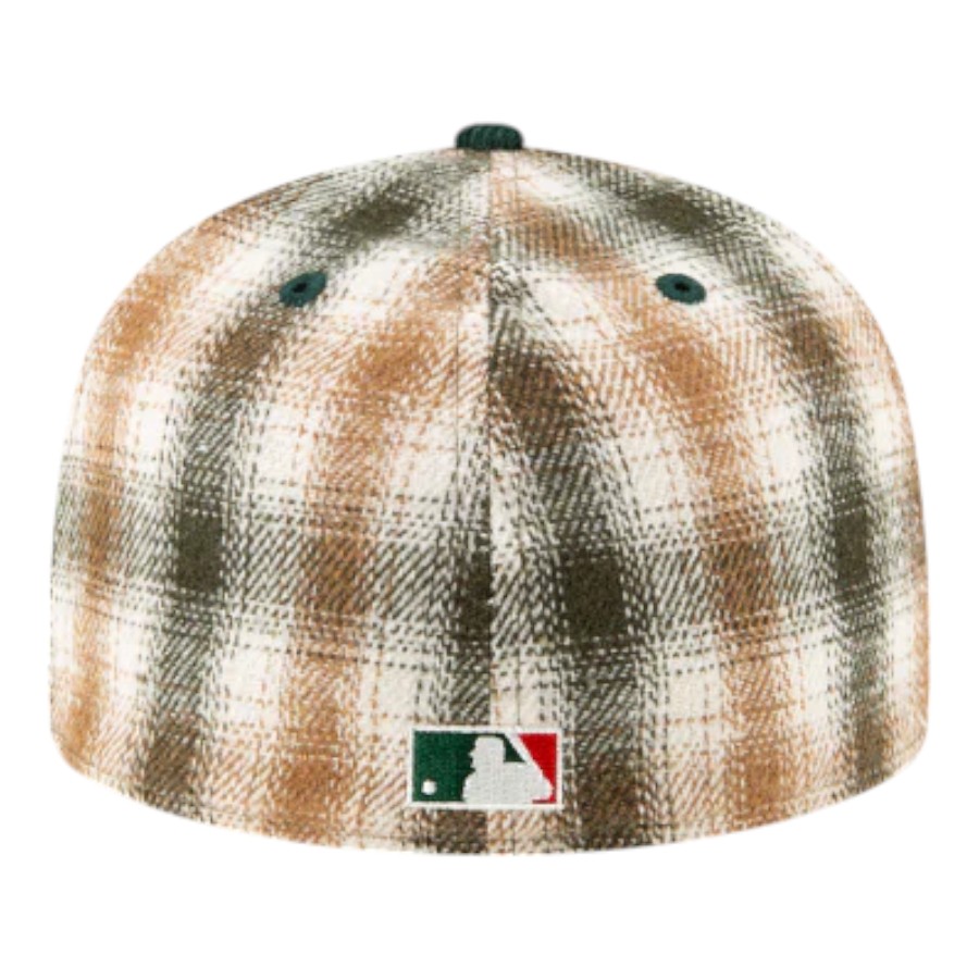 Boston Red Sox Plaid with Corduroy Bill 1961 ASG Patch Gray UV New Era 59FIFTY Fitted Hat