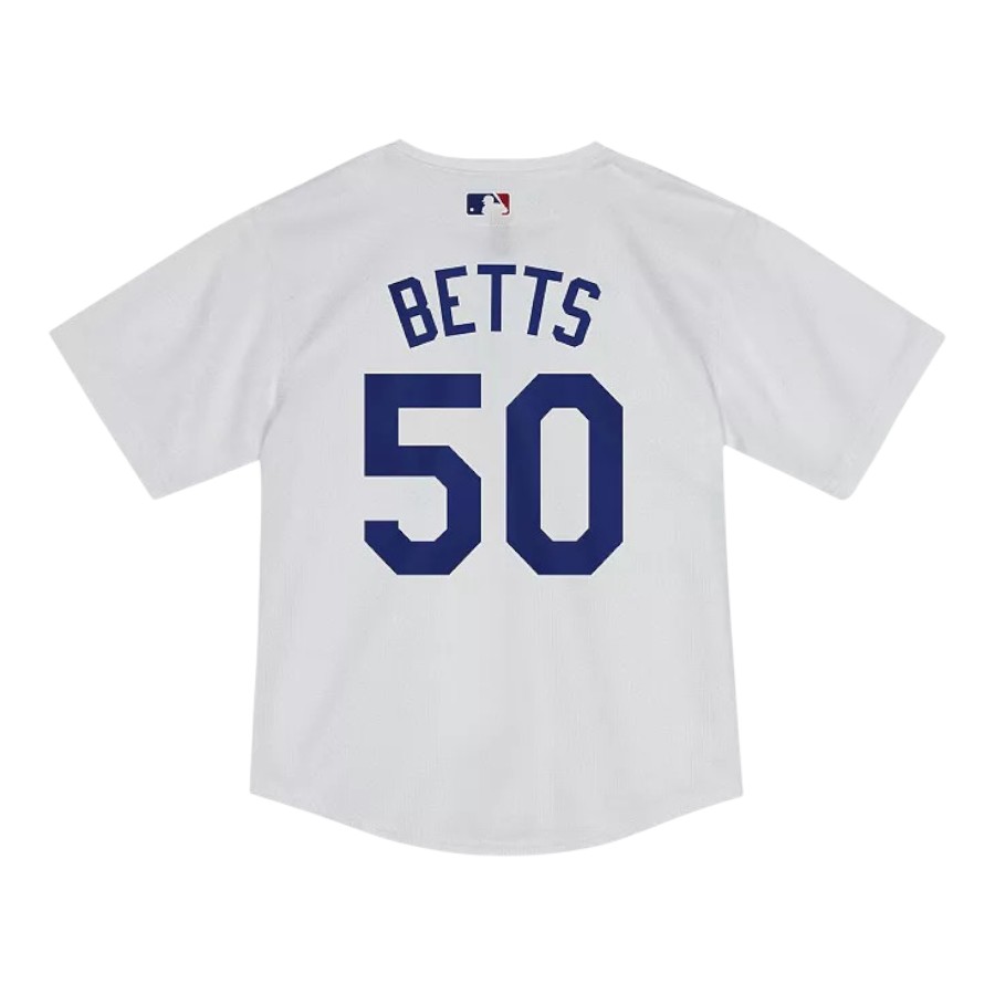 Toddler Los Angeles Dodgers White Mookie Betts Home Jersey