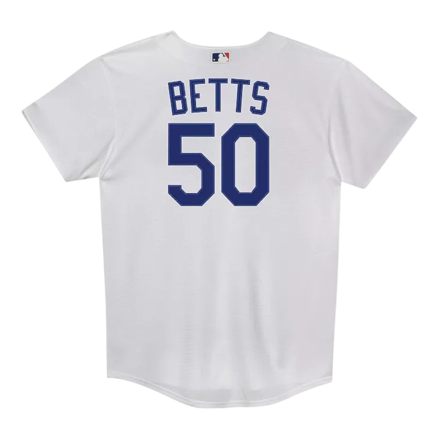 Preschool Los Angeles Dodgers Mookie Betts White Home Jersey