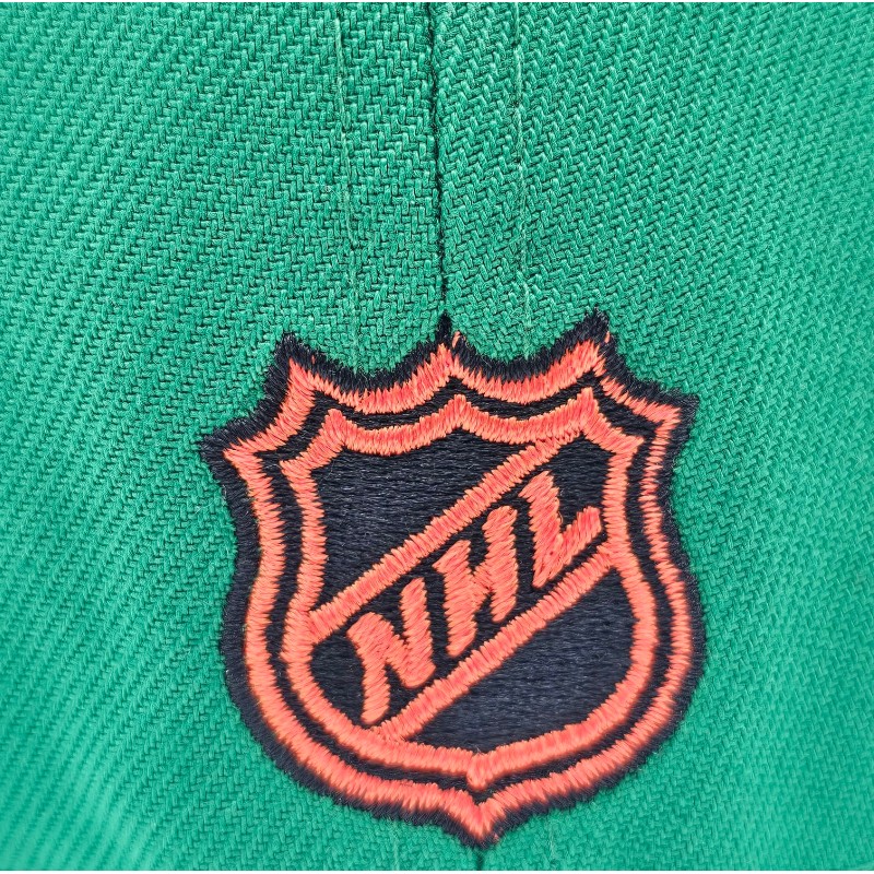 Anaheim Mighty Ducks Kelly Green Leon the Lab 10th Anniversary Patch UV New Era 59FIFTY Fitted Hat