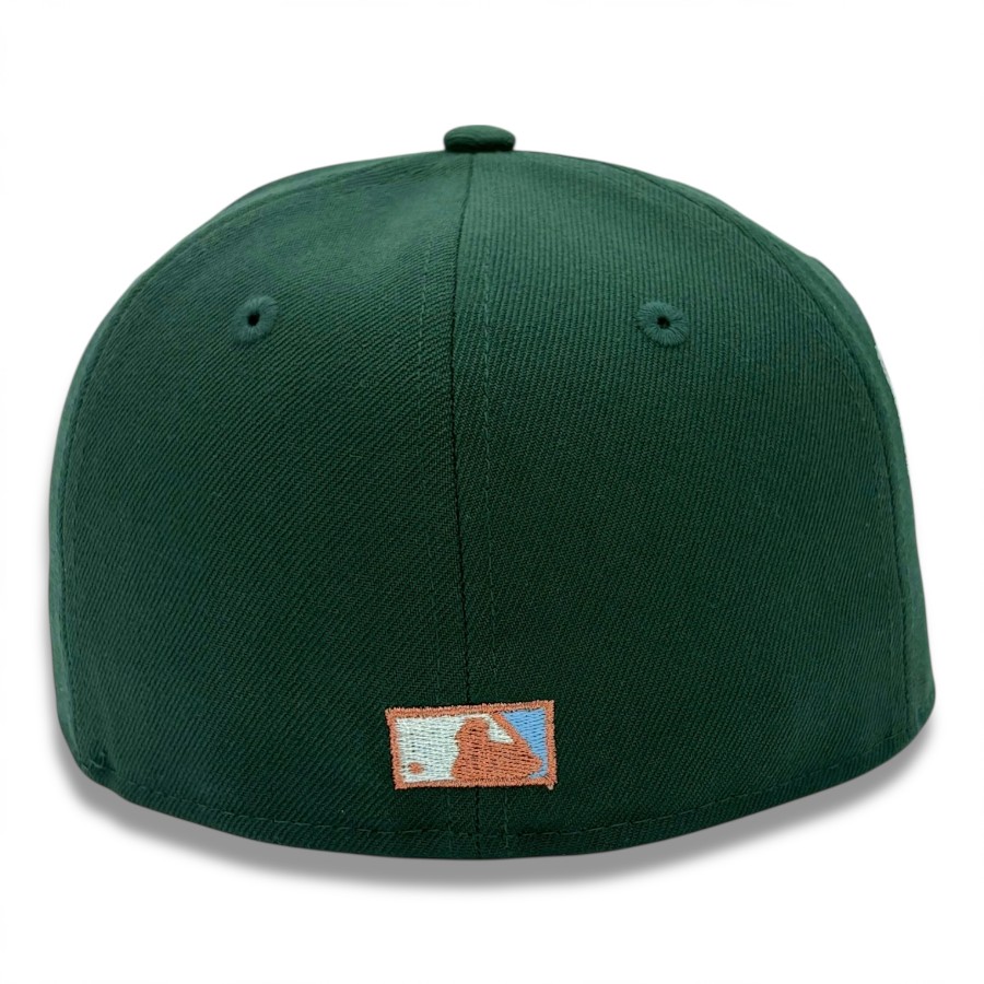 Arizona Diamondbacks Dark Green and Metallic Iris 1998 Inaugural Patch Icy Blue UV New Era 59FIFTY Fitted Hat