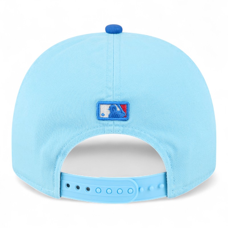 Seattle Mariners Light Blue and Blue 2025 Fourth of July New Era Golfer Snapback Hat