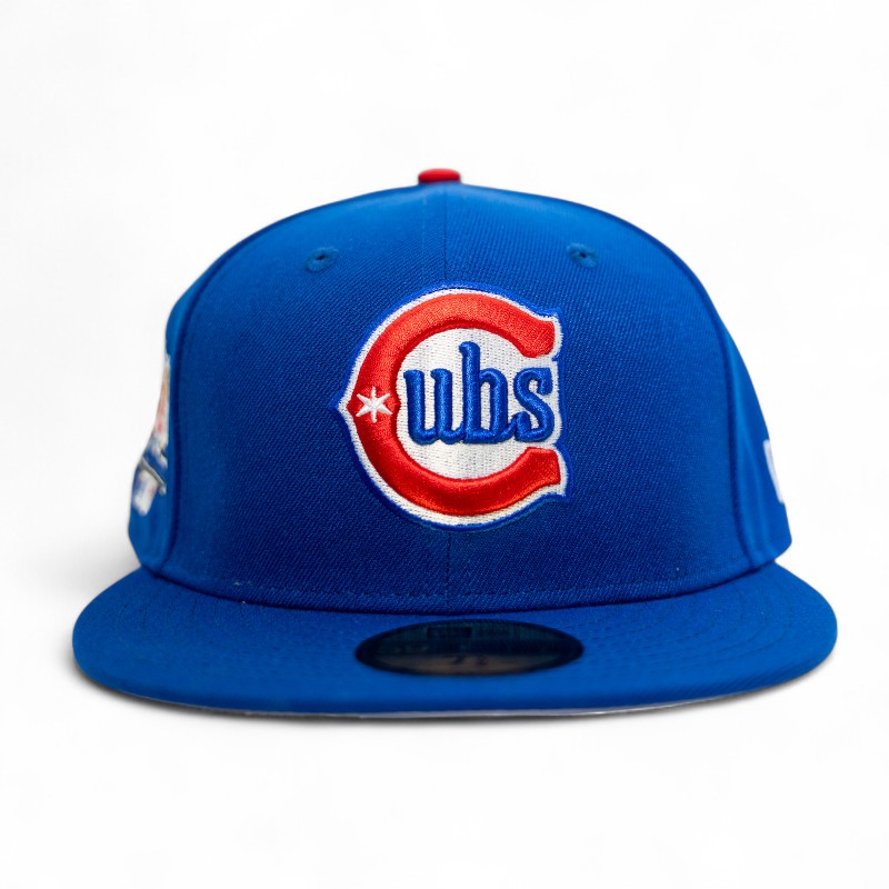 Chicago Cubs Royal Leon the Lab 1990 All Star Game Patch Grey UV New Era 59FIFTY Fitted Hat