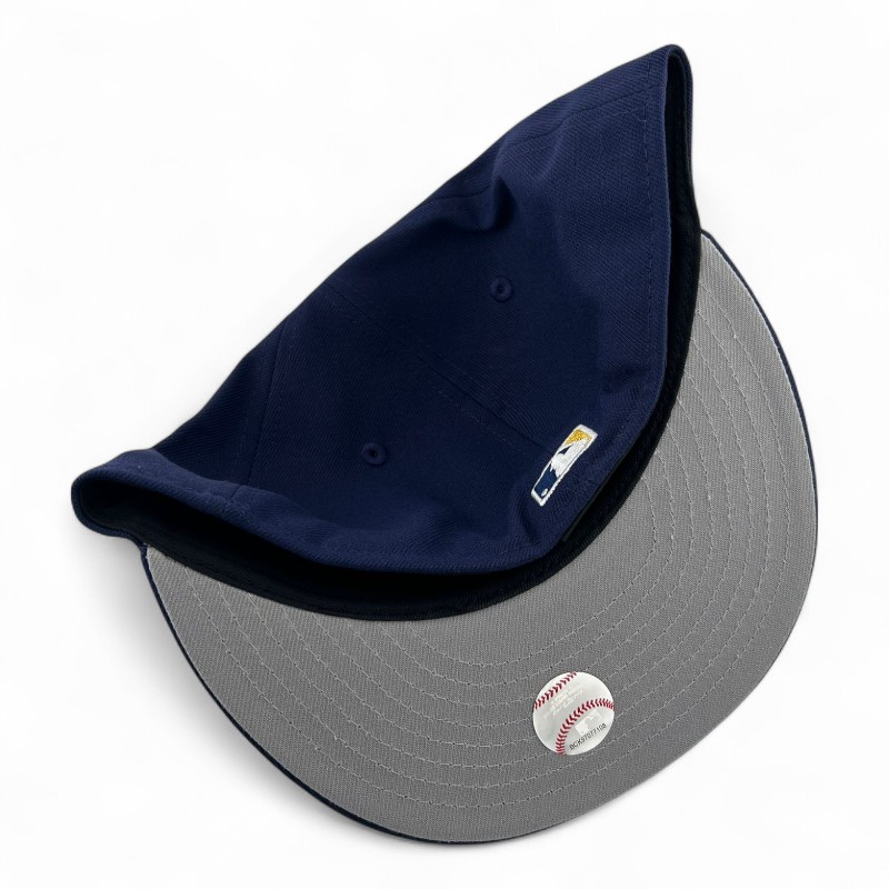 Los Angeles Dodgers Light Navy and Gold "WS24 Collection" Gray UV New Era 59FIFTY Fitted Hat
