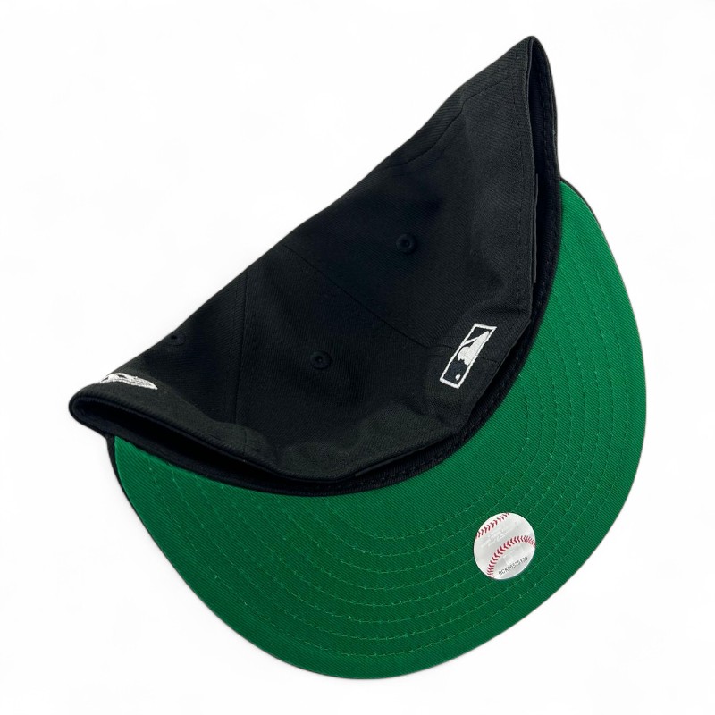 Pittsburgh Pirates Black and White "TV Collection" Kelly Green UV New Era 59FIFTY Fitted Hat