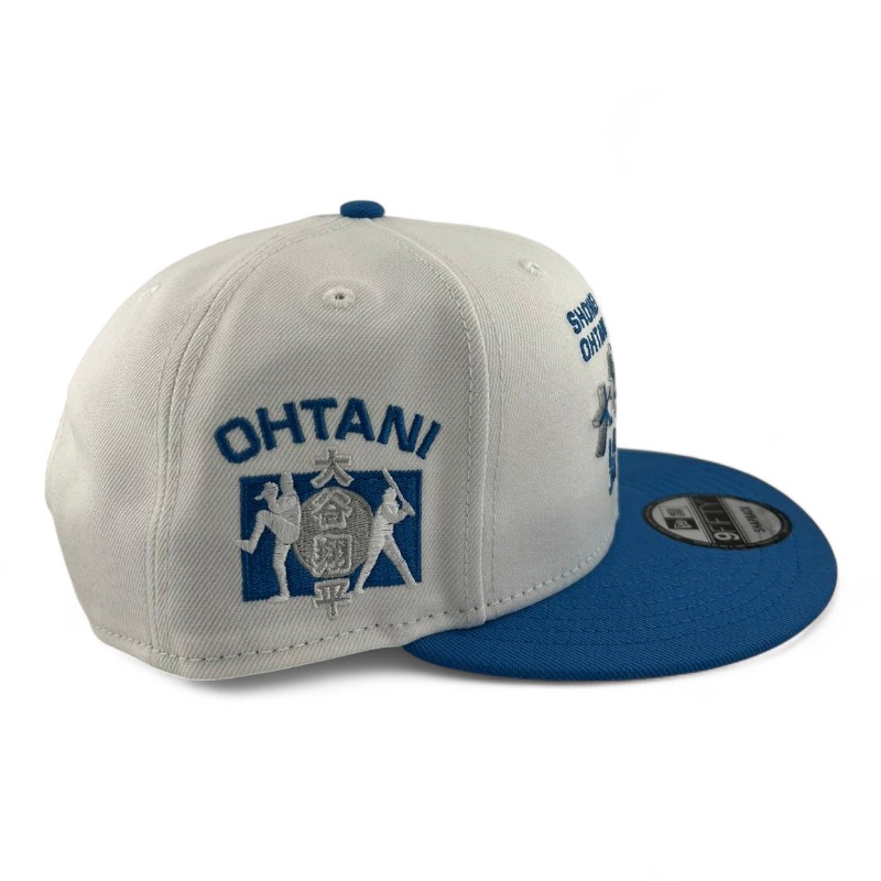 Los Angeles Dodgers White and Sky Blue "SHO-Time Collection" Gray UV New Era 9FIFTY Snapback