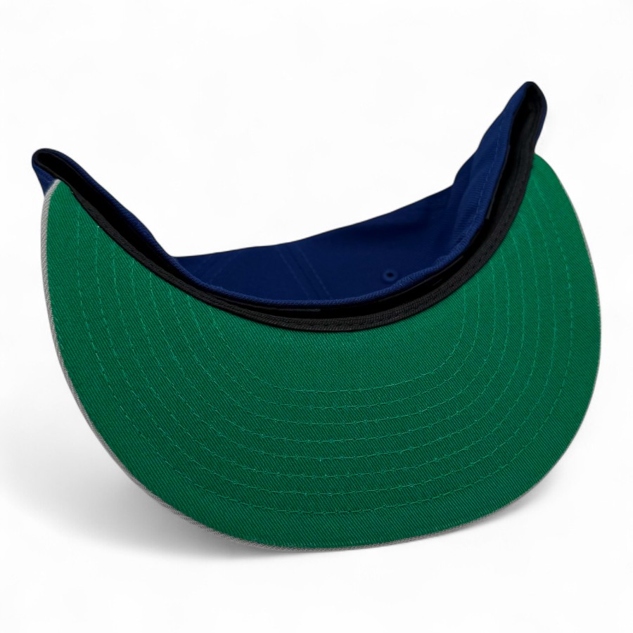 Texas Rangers Dark Royal and Grey 2024 All Star Game Patch Green UV New Era 59FIFTY Fitted Hat