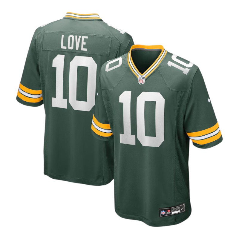 Green Bay Packers Jordan Love Nike Game Jersey