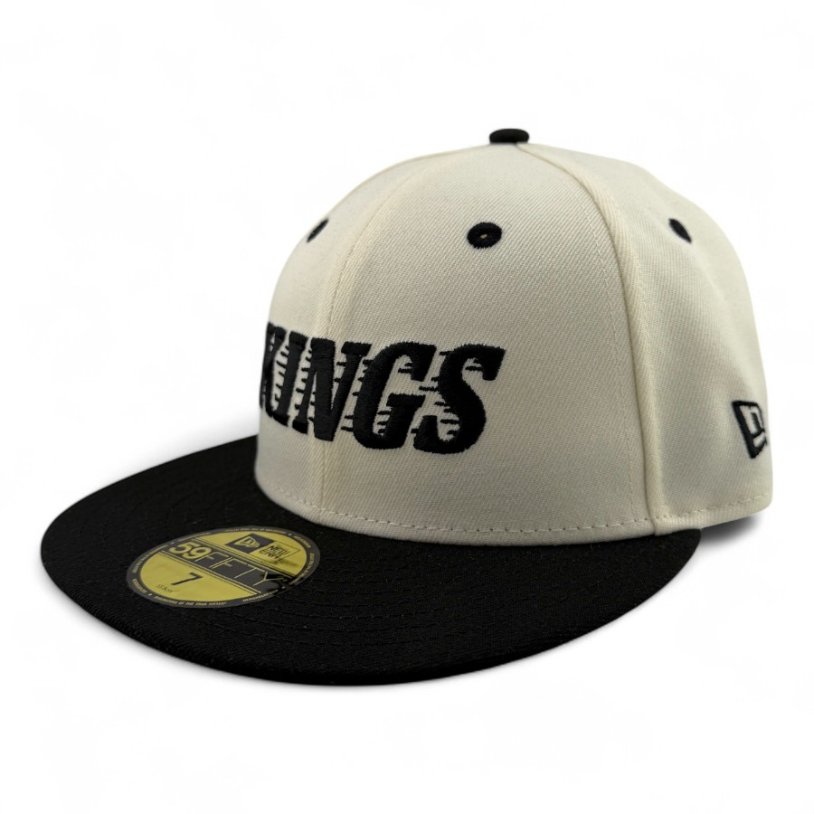 Los Angeles Kings Chrome and Black 2017 All Star Patch Grey UV New Era 59FIFTY Fitted Hat
