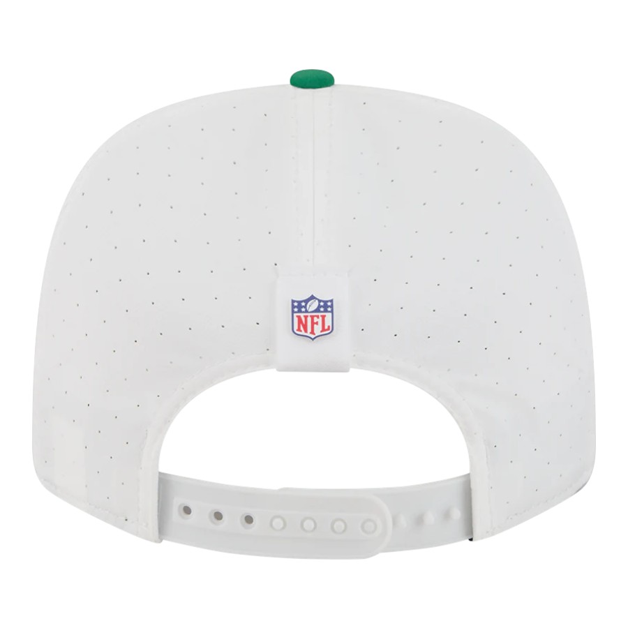 Philadelphia Eagles White 2025 NFL Training Camp New Era 9SEVENTY Adjustable Snapback Hat