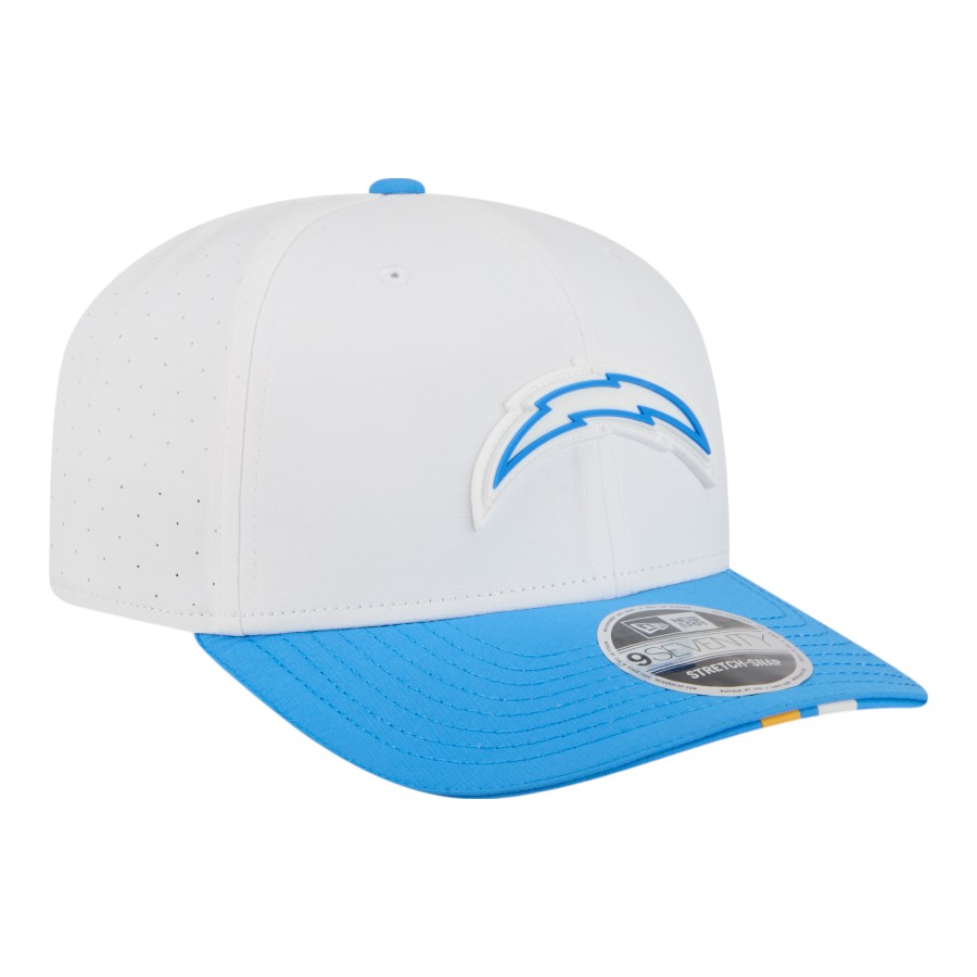 Los Angeles Chargers White 2025 NFL Training Camp New Era 9SEVENTY Adjustable Snapback Hat