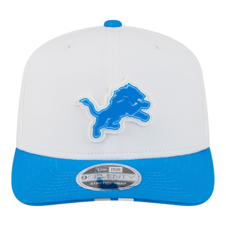 Detroit Lions White 2025 NFL Training Camp New Era 9SEVENTY Adjustable Snapback Hat