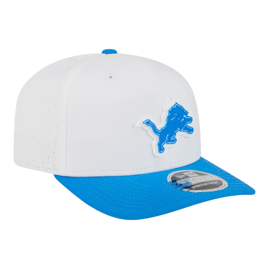 Detroit Lions White 2025 NFL Training Camp New Era 9SEVENTY Adjustable Snapback Hat