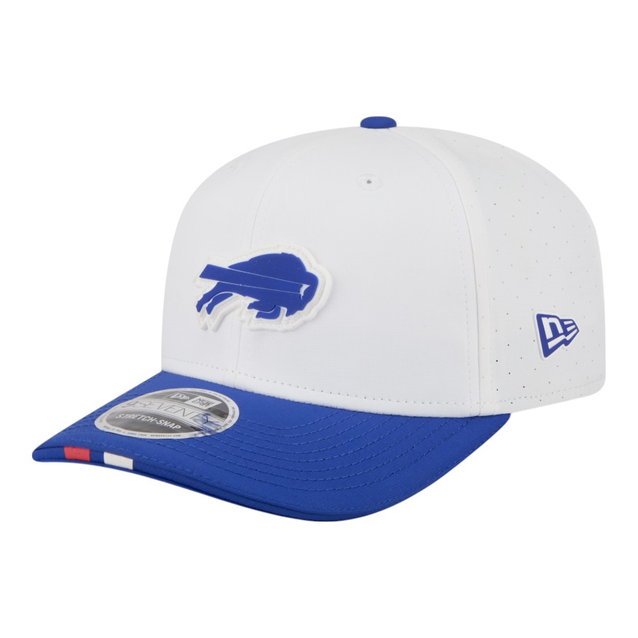 Buffalo Bills White 2025 NFL Training Camp New Era 9SEVENTY Adjustable Snapback Hat