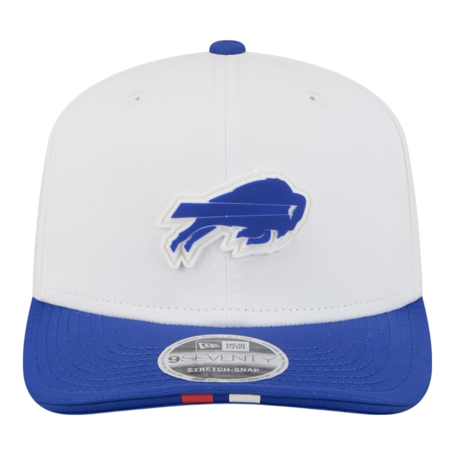Buffalo Bills White 2025 NFL Training Camp New Era 9SEVENTY Adjustable Snapback Hat