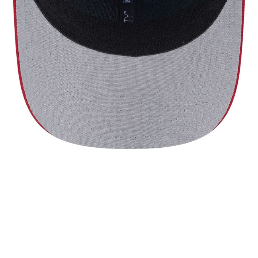 Los Angeles Angels Light Blue and Red 2025 Fourth of July USA New Era 9SEVENTY Adjustable Hat