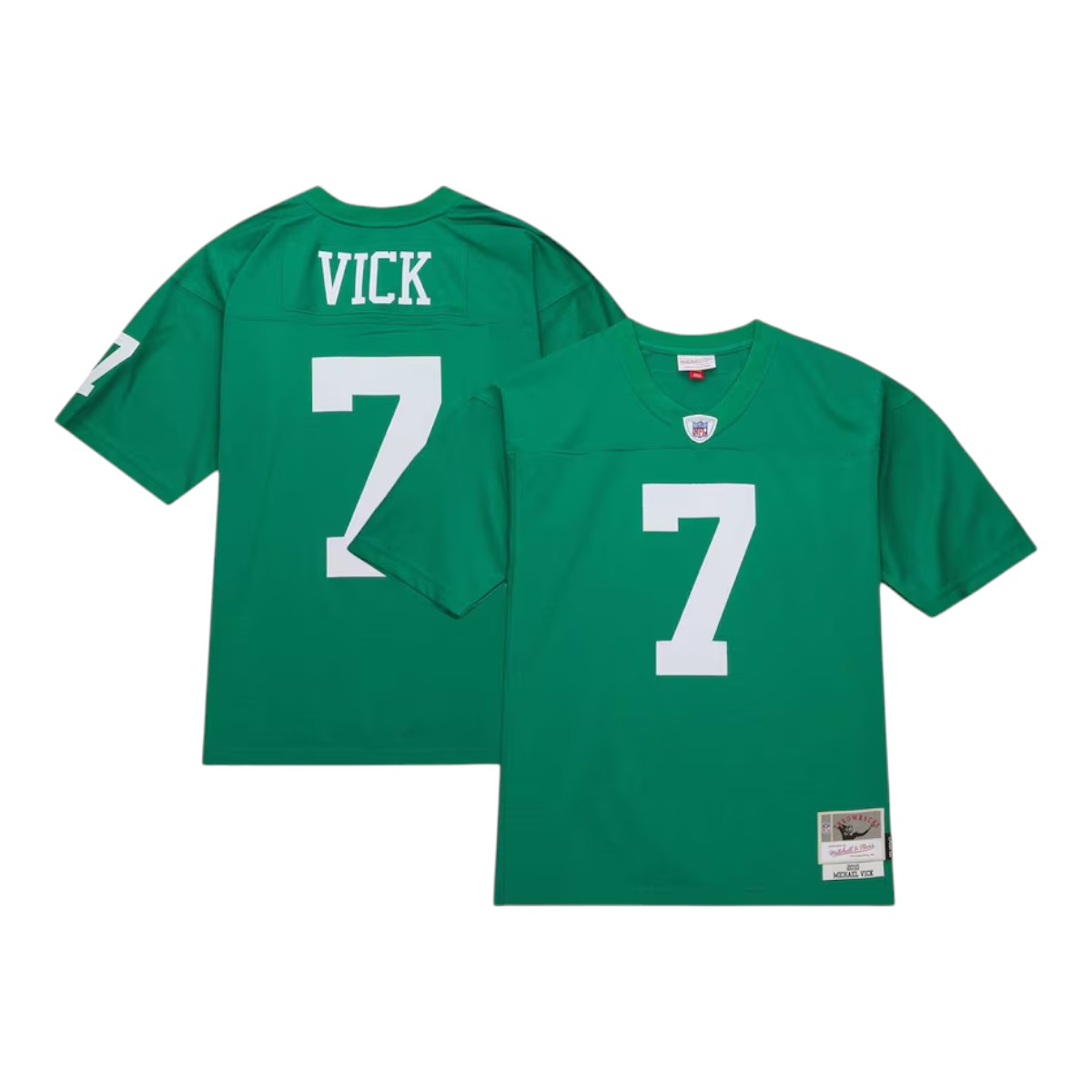 Philadelphia Eagles Michael Vick Kelly Green 2010 Mitchell & Ness Legacy Jersey