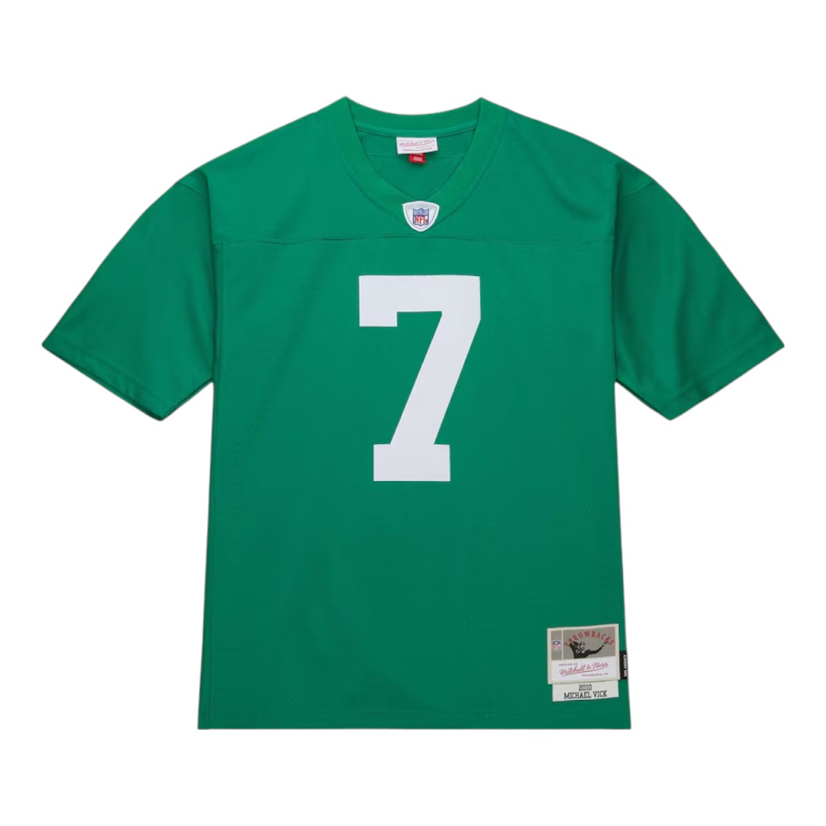 Philadelphia Eagles Michael Vick Kelly Green 2010 Mitchell & Ness Legacy Jersey