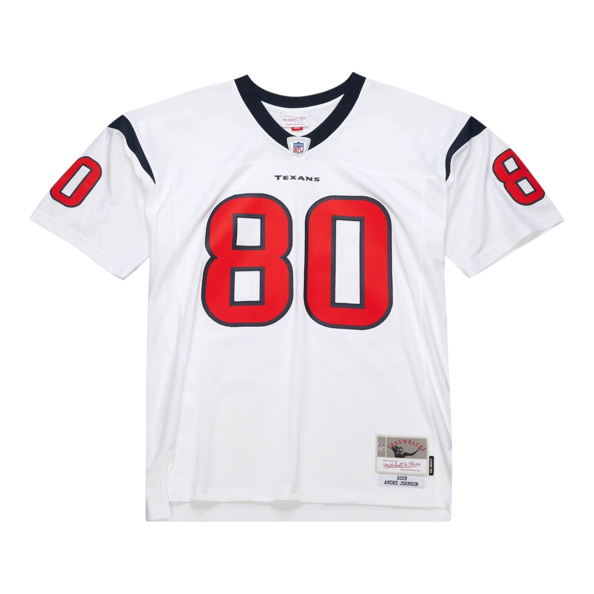 Houston Texans Andre Johnson White 2008 Mitchell & Ness Legacy Jersey