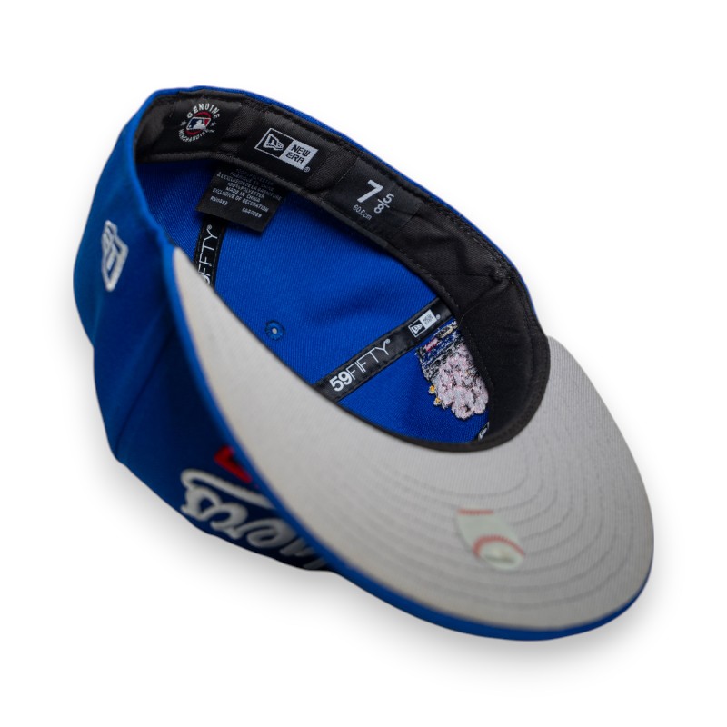 Los Angeles Dodgers Majestic Blue Shohei Ohtani Sho Time Leon the Lab Tokyo Series Patch Grey UV New Era 59FIFTY Fitted Hat