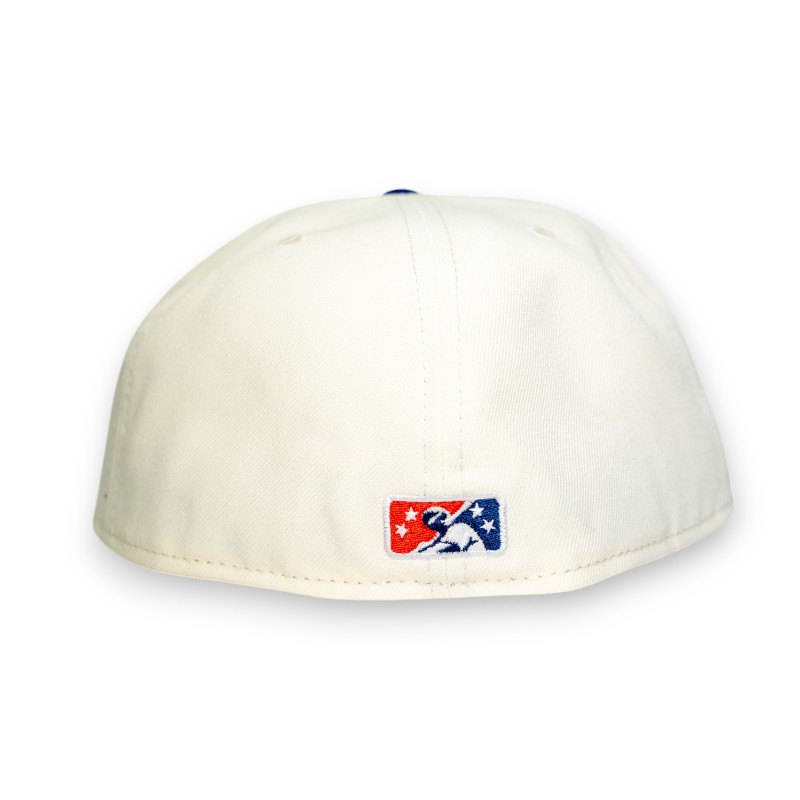 Tulsa Drillers Script Leon the Lab Green UV New Era 59FIFTY Fitted Hat