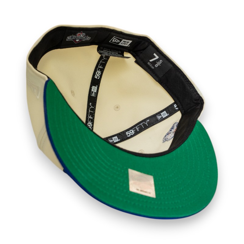 Tulsa Drillers Script Leon the Lab Green UV New Era 59FIFTY Fitted Hat