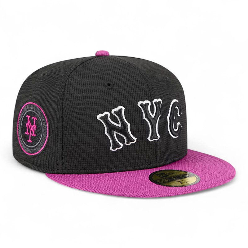 New York Mets Charcoal and Purple City Connect Batting Practice