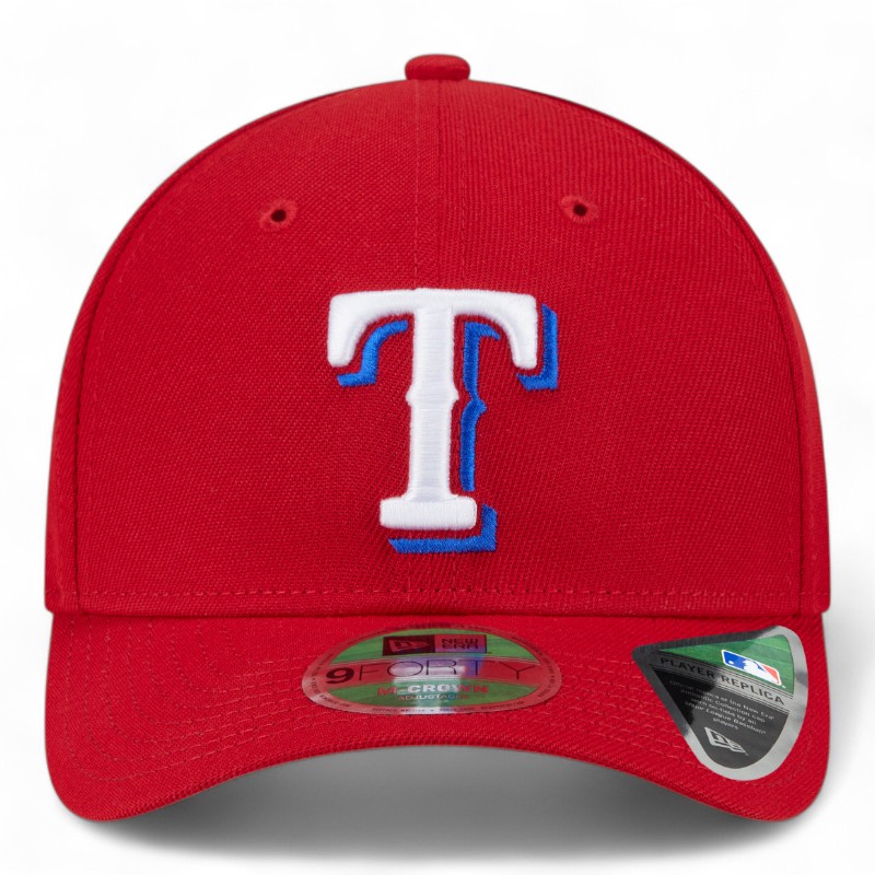 Texas Rangers Red New Era 9FORTY M-Crown Adjustable Hat