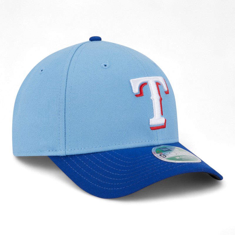 Texas Rangers Light Blue Alternate New Era 9FORTY M-Crown Adjustable Hat