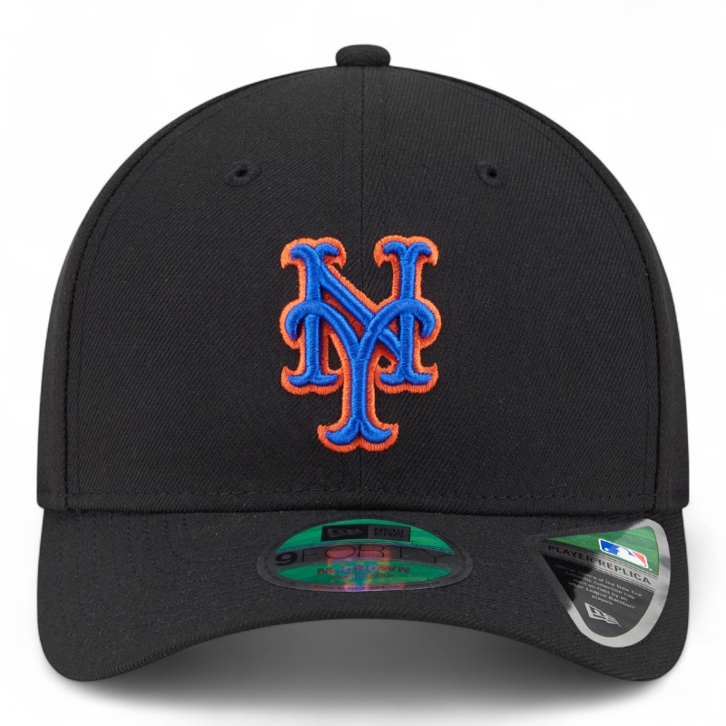New York Mets Black New Era 9FORTY M-Crown Adjustable Hat
