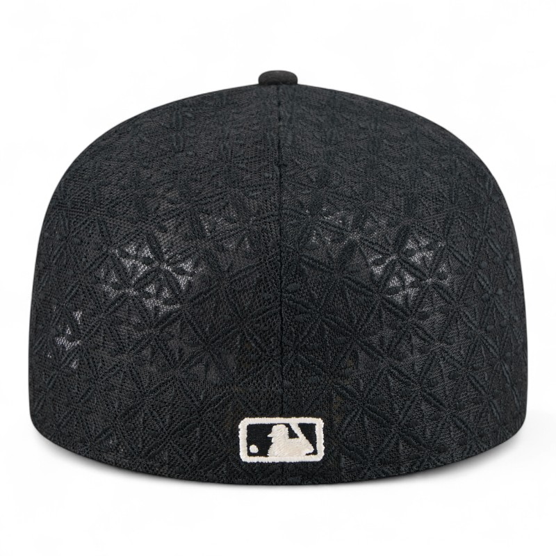 Pittsburgh Pirates Black Mesh New Era 59FIFTY A-Frame Fitted Hat