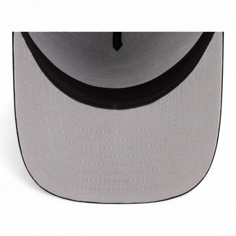 Boston Red Sox White on Black Safety Pin New Era 59FIFTY A-Frame Fitted Hat