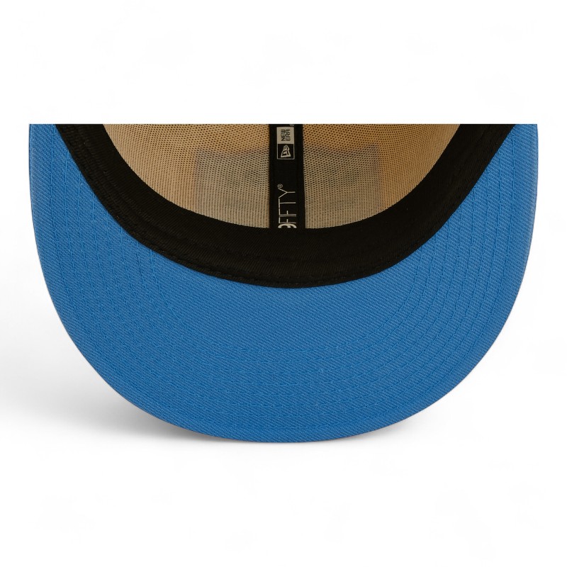 Boston Red Sox Canary Yellow and Blue City Connect Alternate 59FIFTY Fitted Hat