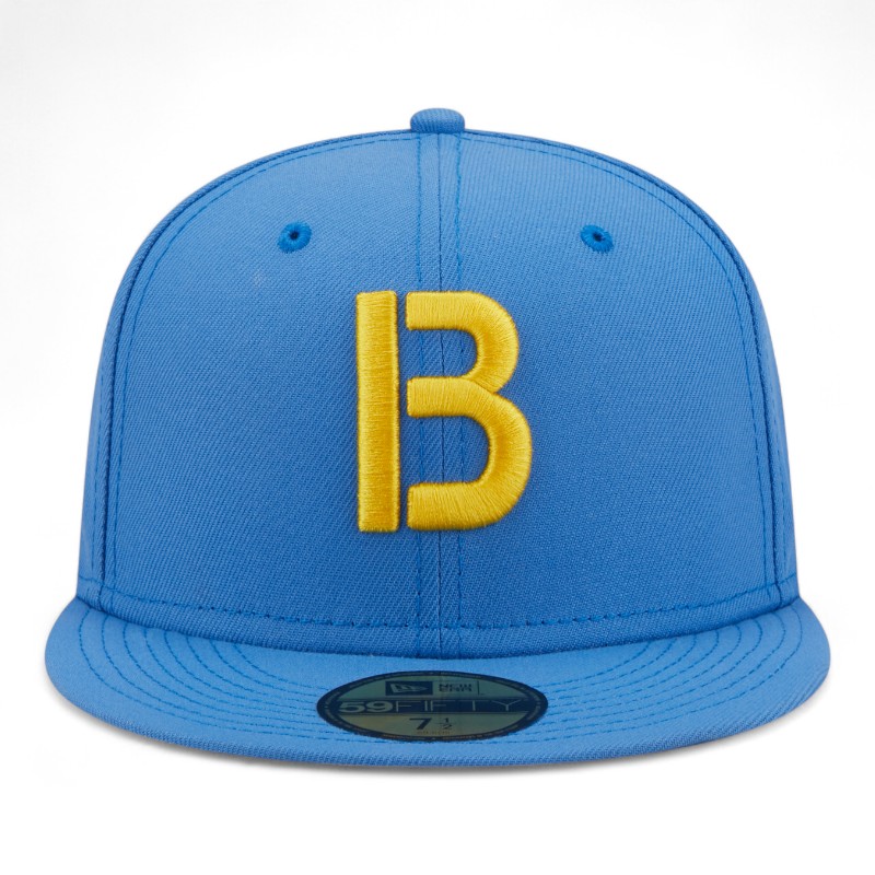 Boston Red Sox Blue and Canary Yellow City Connect 59FIFTY Fitted Hat