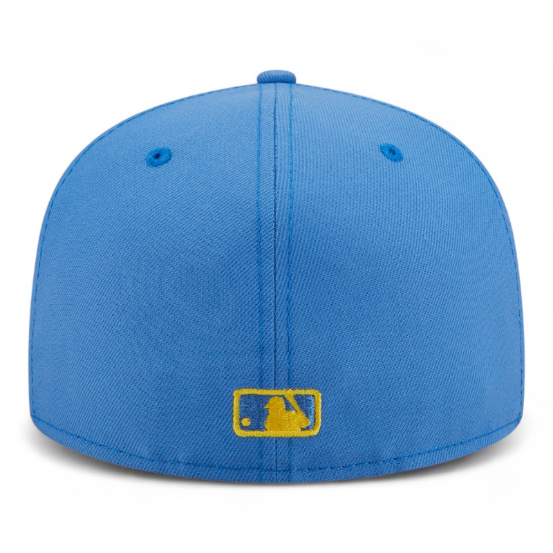 Boston Red Sox Blue and Canary Yellow City Connect 59FIFTY Fitted Hat